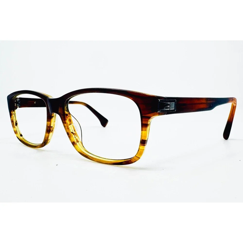 Republica Miami Eyeglasses Mens Brown Tortoise Shell Rectangle 53-17-140